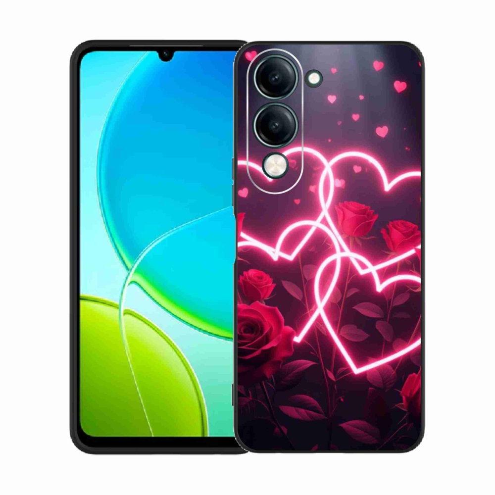 Gélový kryt mmCase na Vivo Y29S 5G - srdce lásky