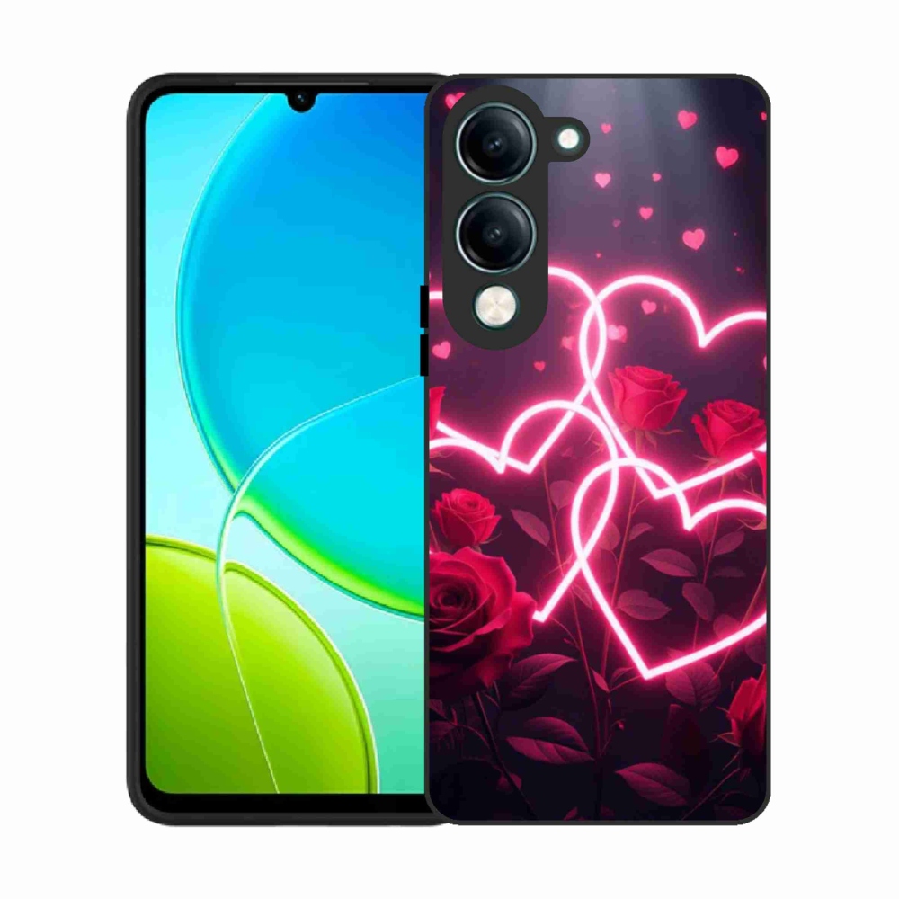 Gélový kryt mmCase na Vivo Y29S 5G - srdce lásky