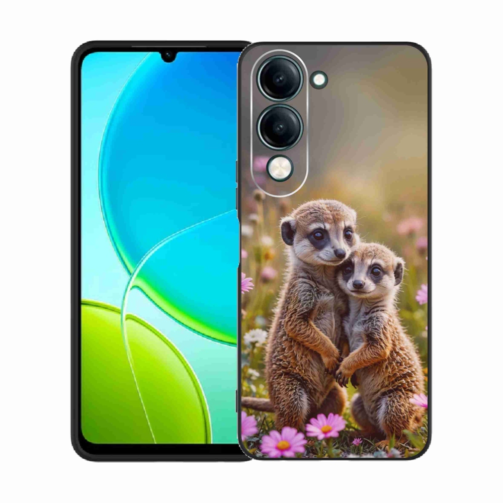 Gélový kryt mmCase na Vivo Y29S 5G - surikatí duo