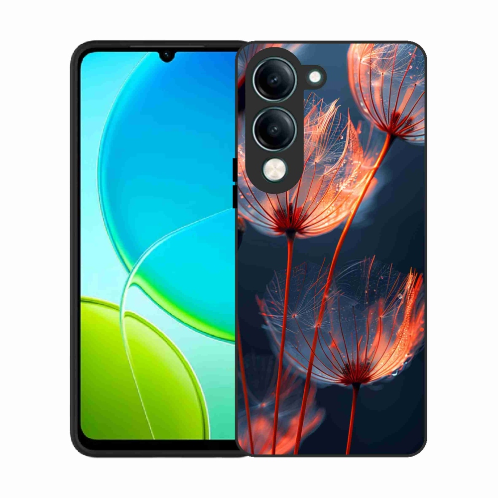 Gélový kryt mmCase na Vivo Y29S 5G - svetielkujúce páperie