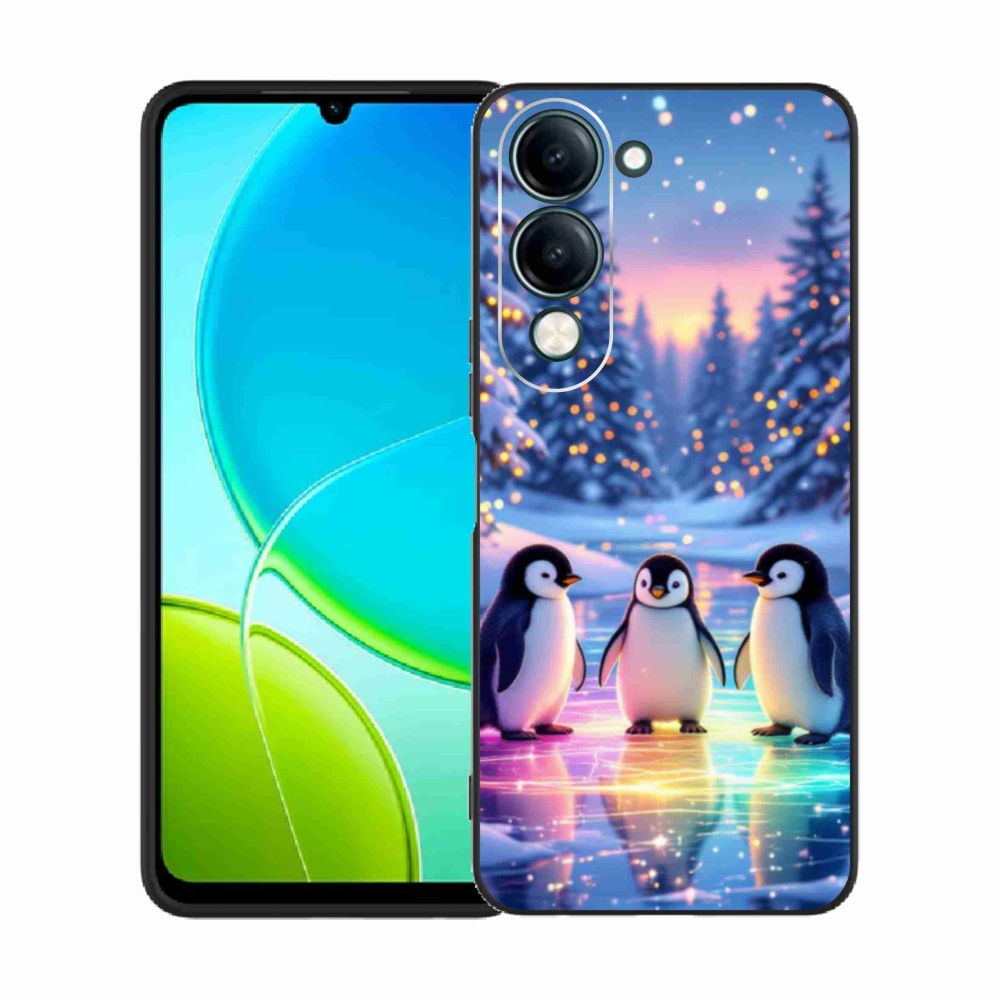 Gélový kryt mmCase na Vivo Y29S 5G - tučniaky