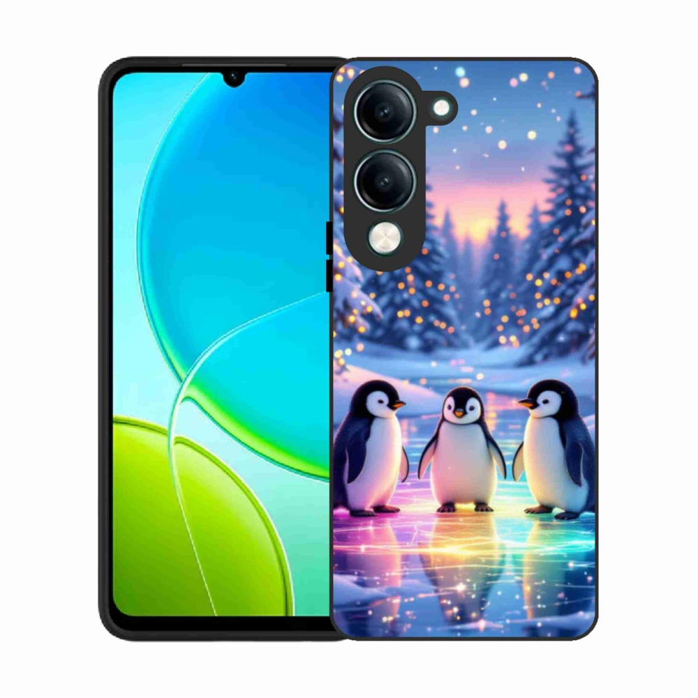 Gélový kryt mmCase na Vivo Y29S 5G - tučniaky