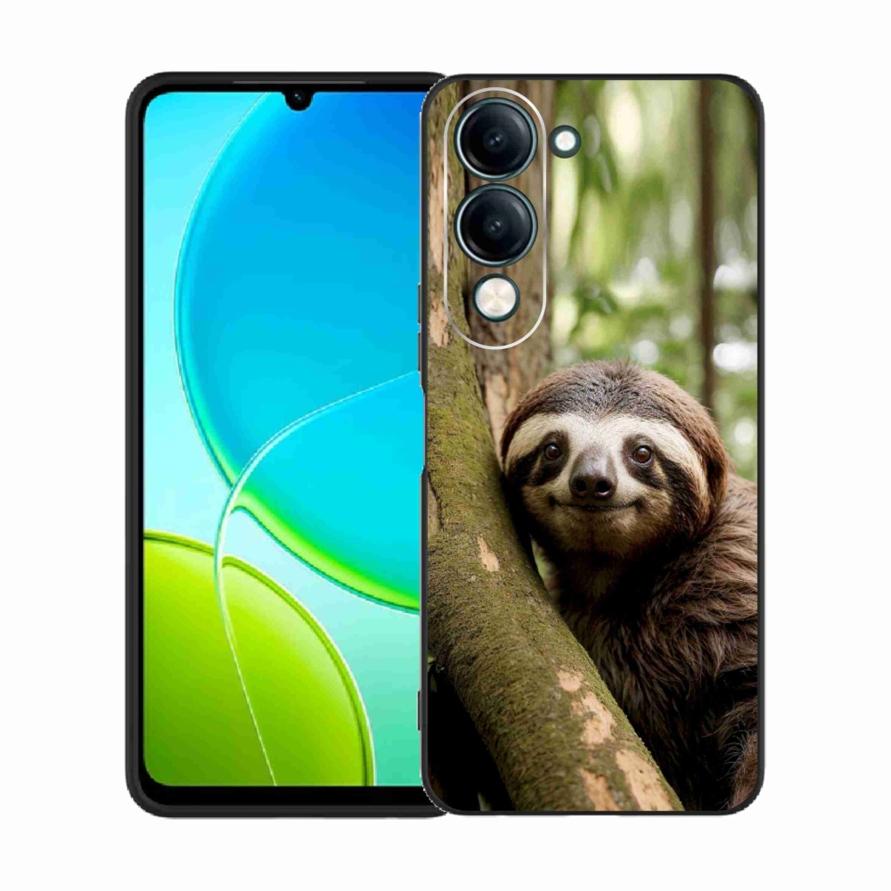 Gélový kryt mmCase na Vivo Y29S 5G - usmievavý leňochod