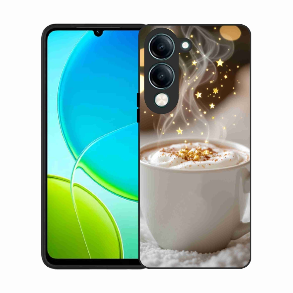 Gélový kryt mmCase na Vivo Y29S 5G - vianočný horúci nápoj