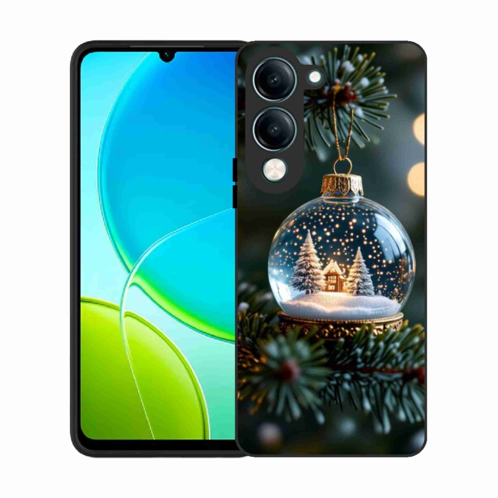 Gélový kryt mmCase na Vivo Y29S 5G - vianočné gule 2