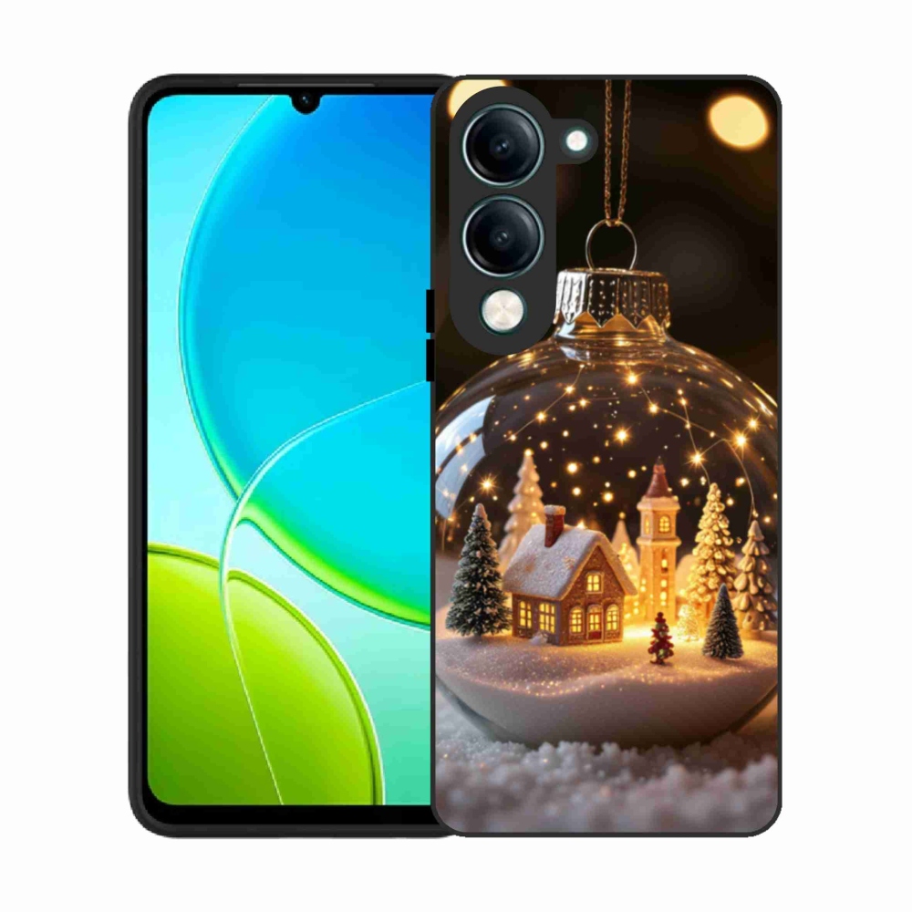 Gélový kryt mmCase na Vivo Y29S 5G - vianočné gule 3