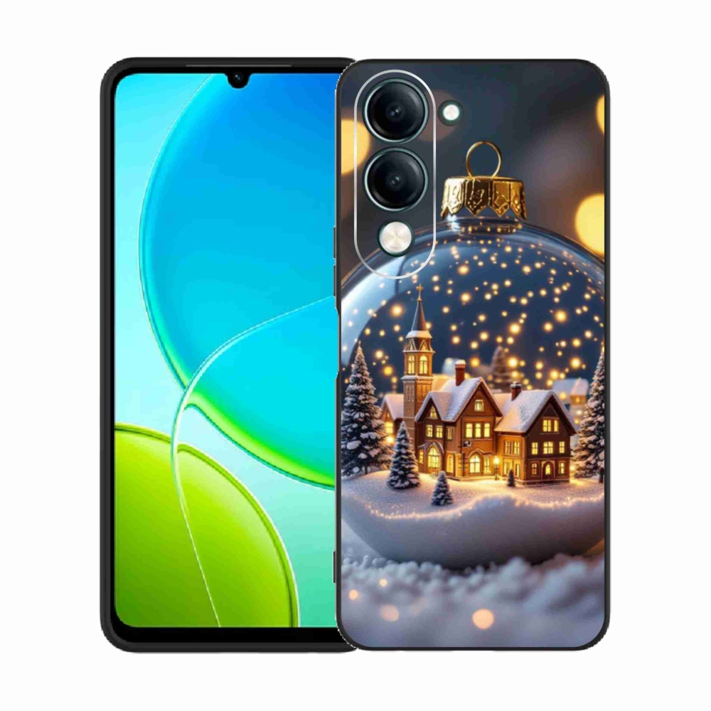 Gélový kryt mmCase na Vivo Y29S 5G - vianočné gule 4