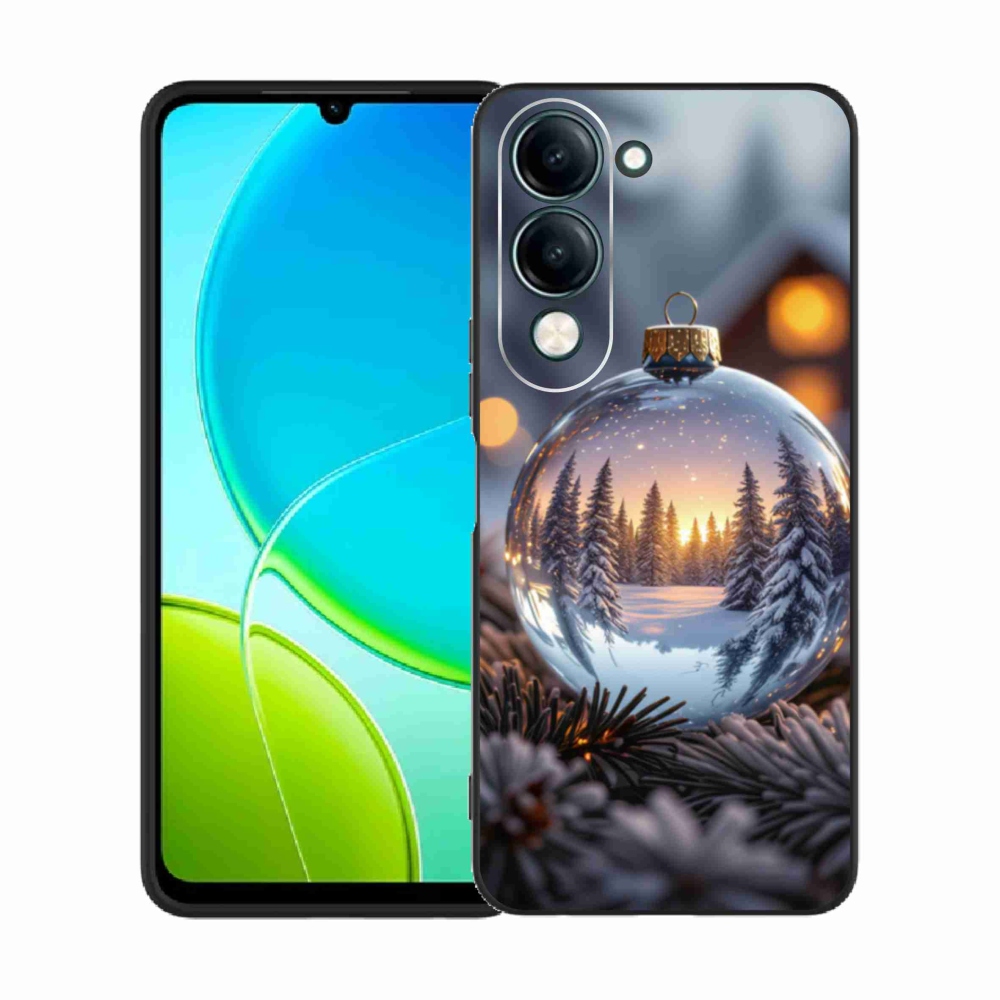 Gélový kryt mmCase na Vivo Y29S 5G - vianočná ozdoba