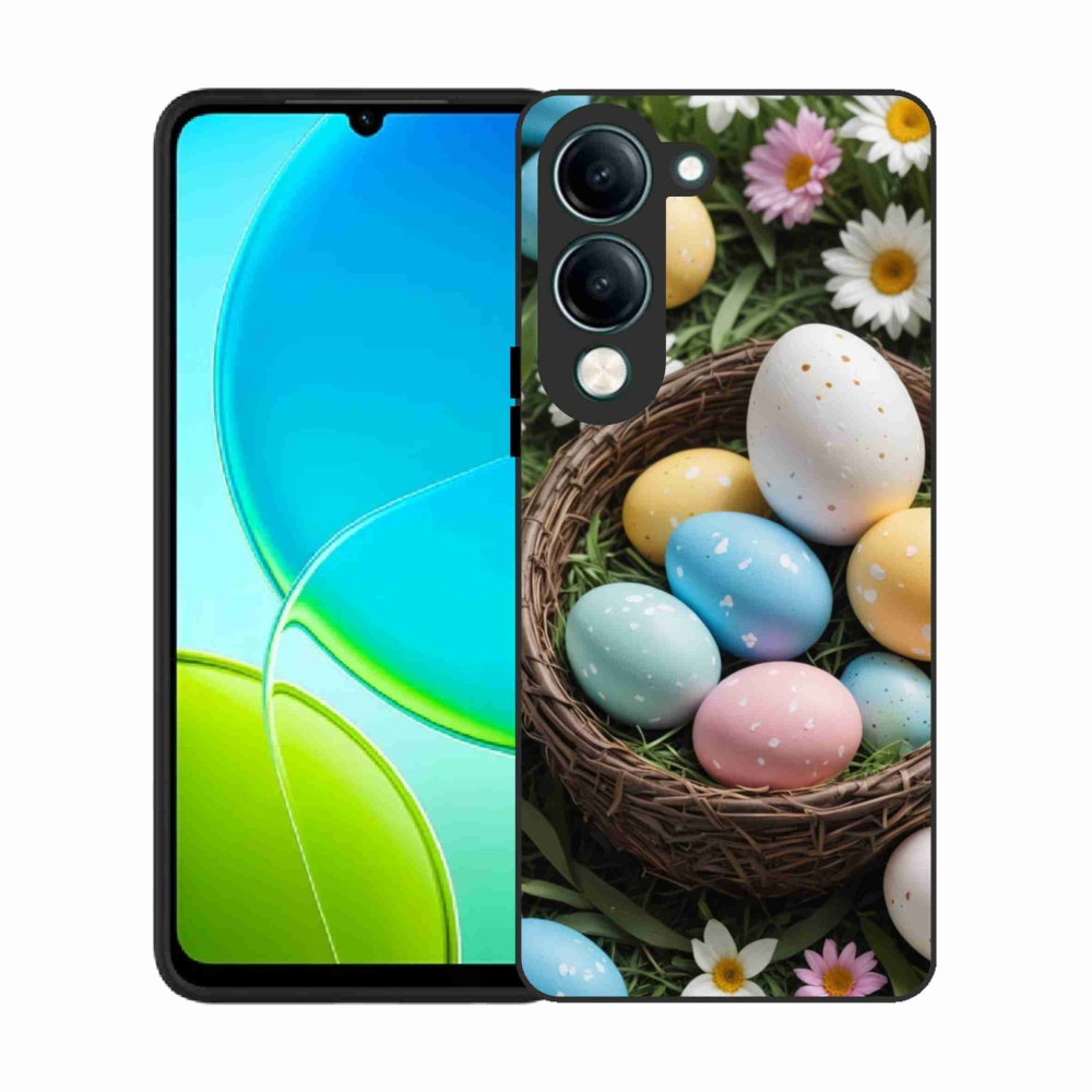Gélový kryt mmCase na Vivo Y29S 5G - veľkonočné vajíčka 2