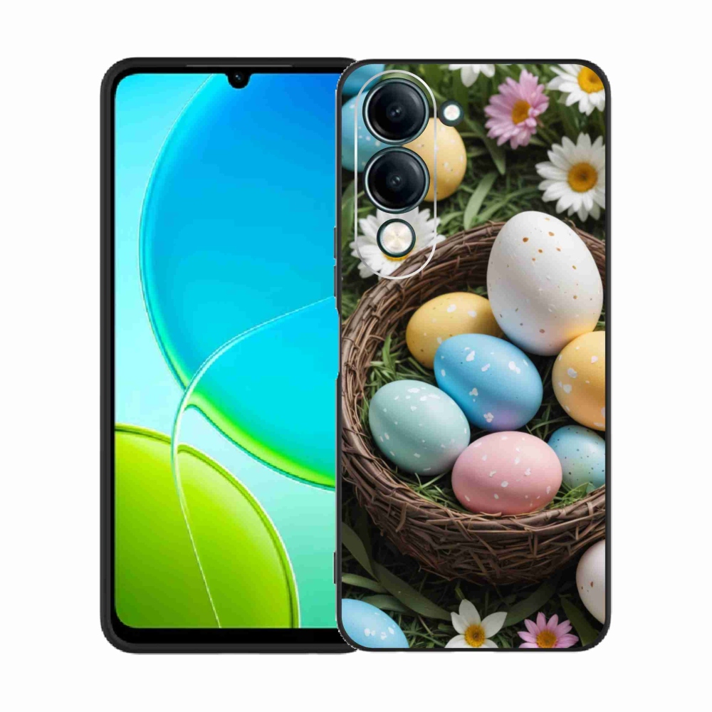 Gélový kryt mmCase na Vivo Y29S 5G - veľkonočné vajíčka 2
