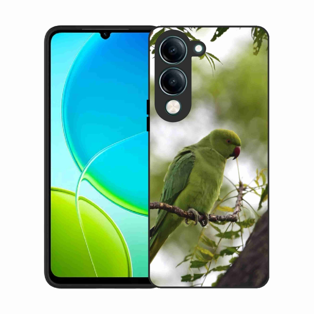 Gélový kryt mmCase na Vivo Y29S 5G - zelený papagáj