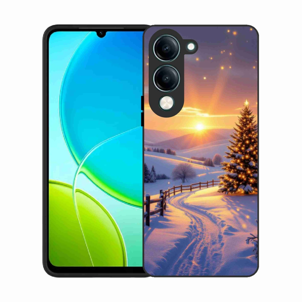 Gélový kryt mmCase na Vivo Y29S 5G - zimná krajina