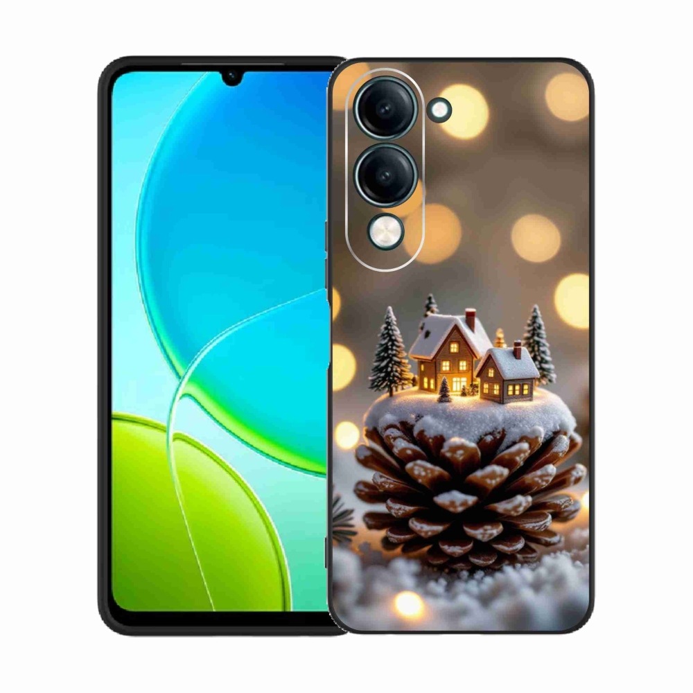 Gélový kryt mmCase na Vivo Y29S 5G - zimná dedinka