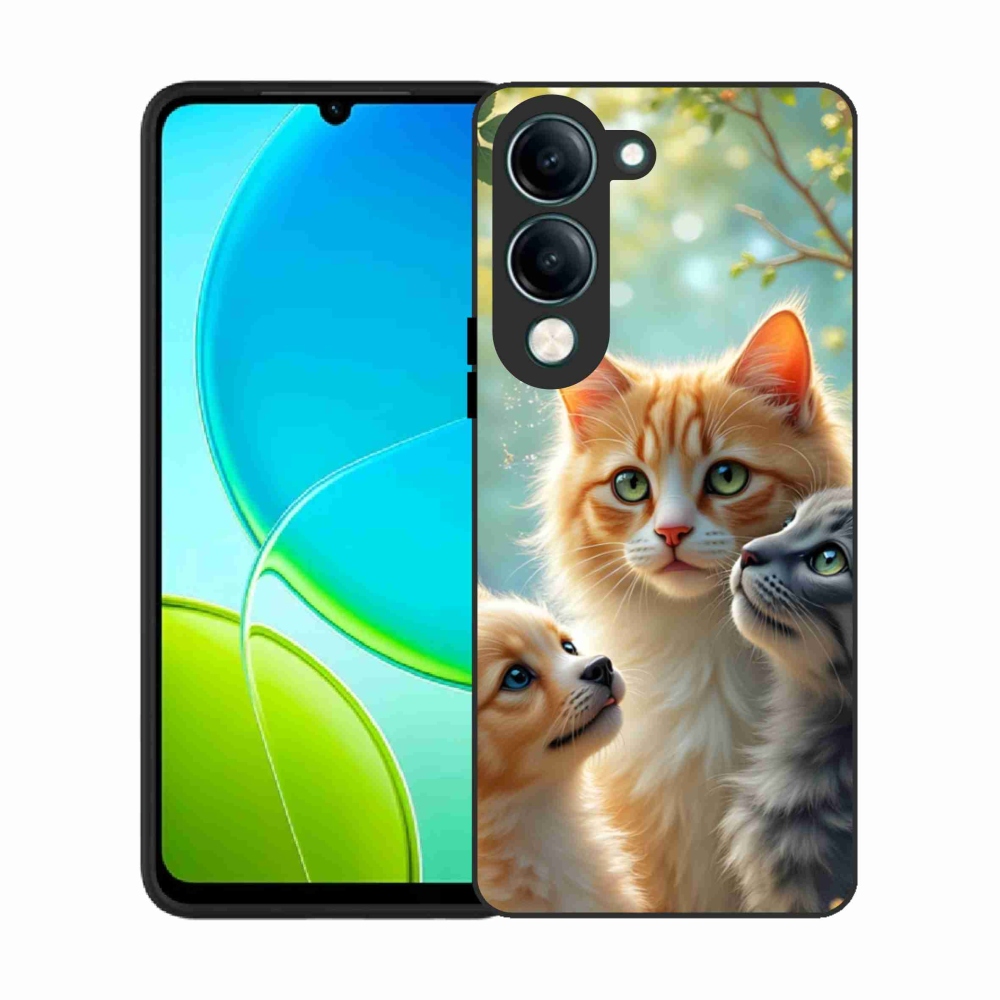 Gélový kryt mmCase na Vivo Y29S 5G - zvieracie priateľstvo 2