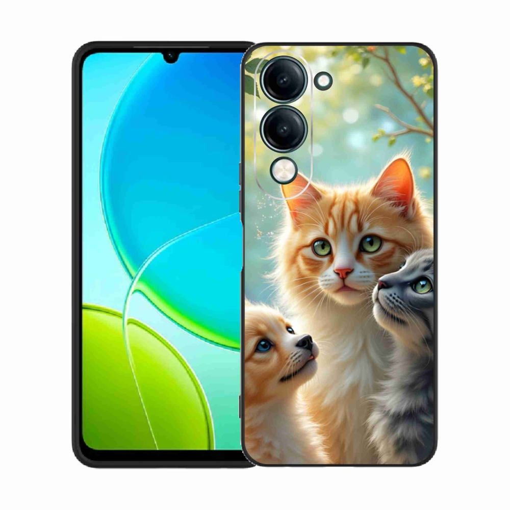 Gélový kryt mmCase na Vivo Y29S 5G - zvieracie priateľstvo 2