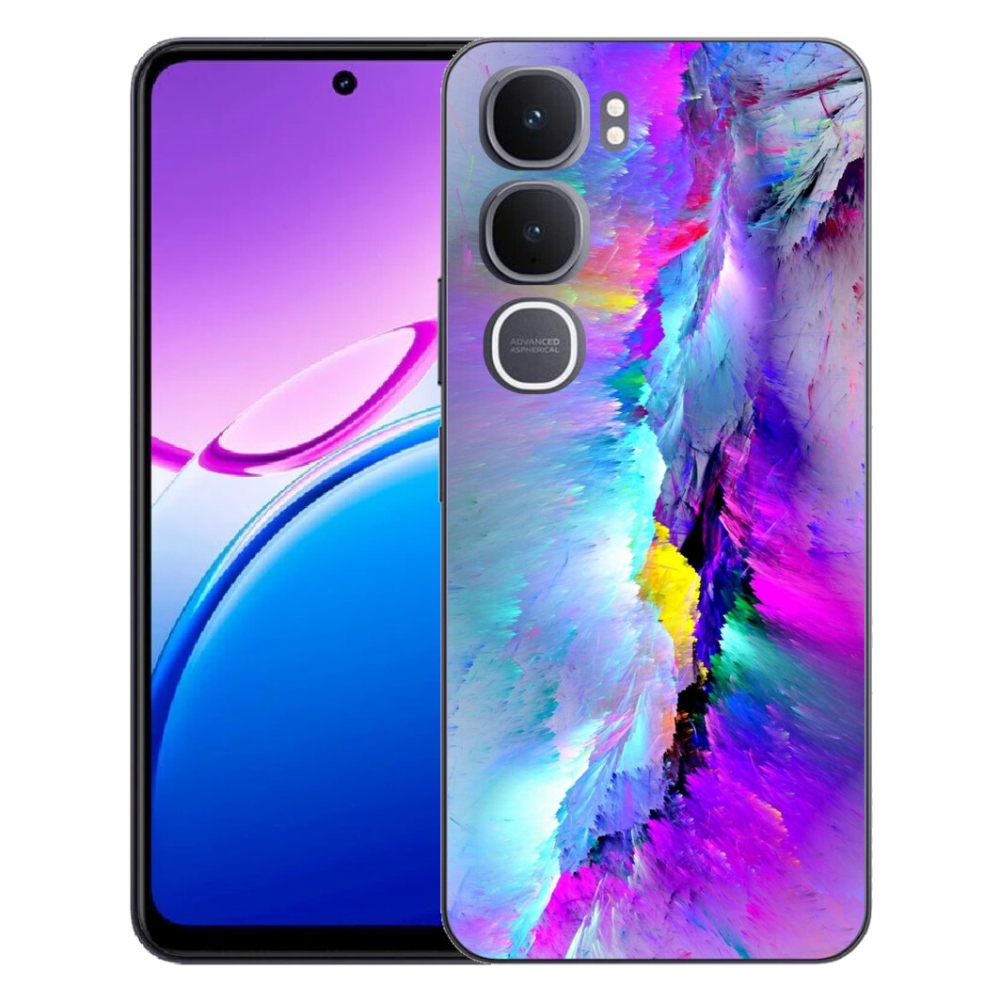 Gélový kryt mmCase na Vivo Y31 5G - abstrakt