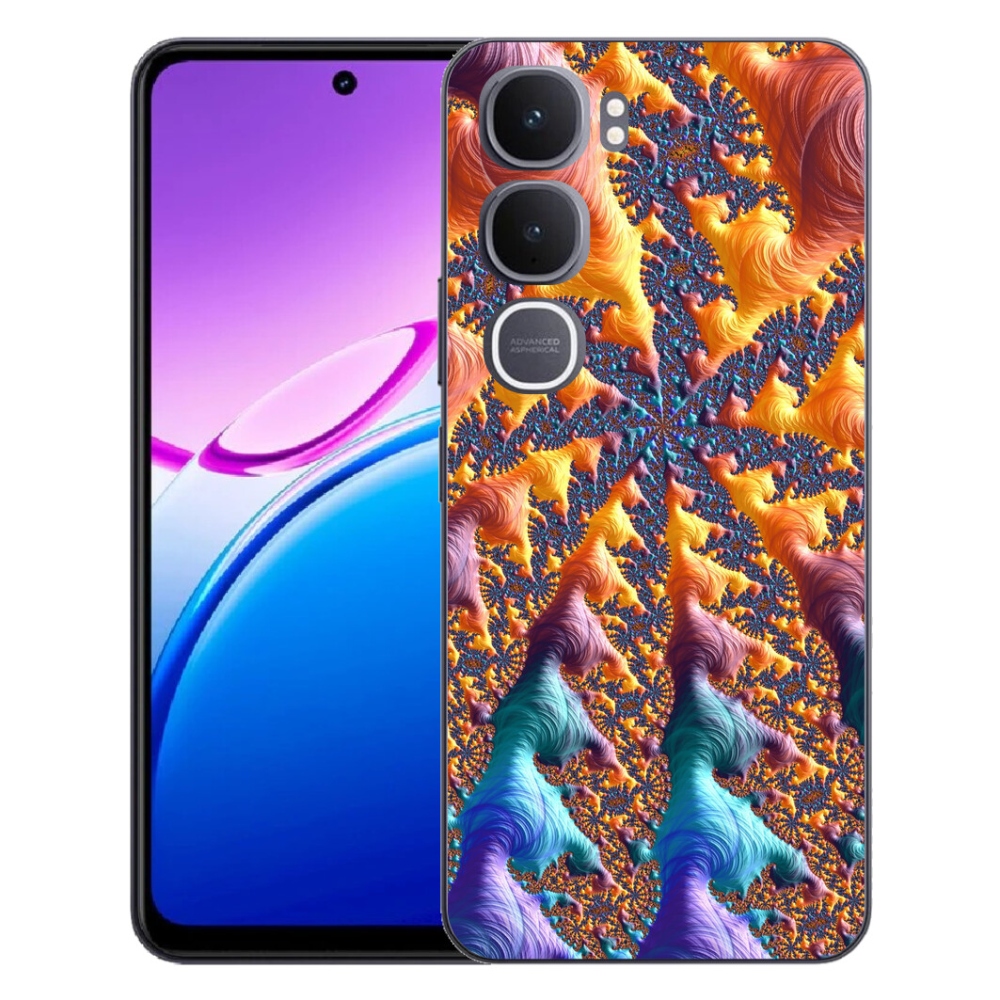 Gélový kryt mmCase na Vivo Y31 5G - abstraktný motív 23