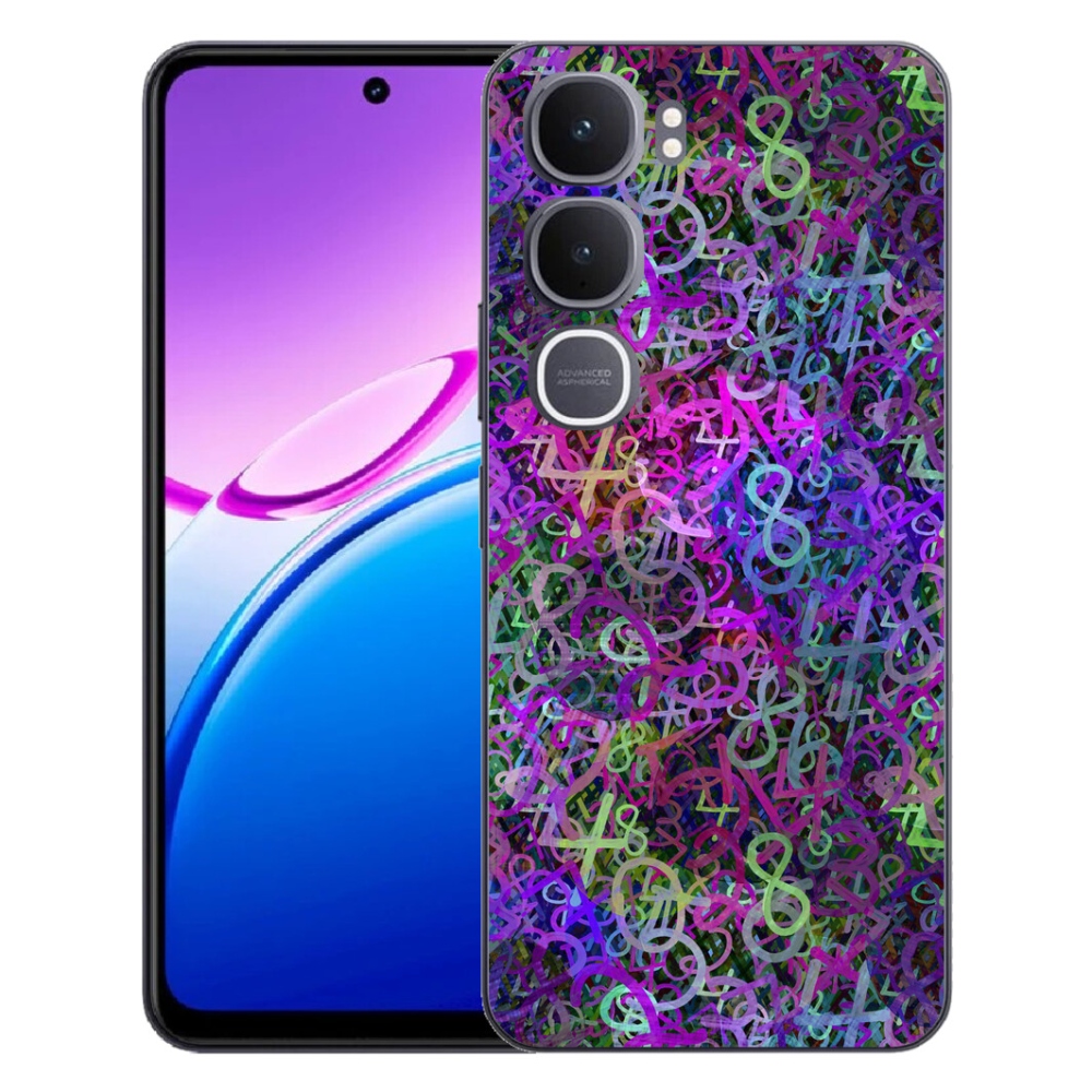 Gélový kryt mmCase na Vivo Y31 5G - abstraktný motív 25