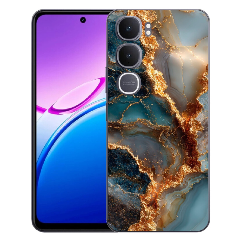 Gélový kryt mmCase na Vivo Y31 5G - abstraktný motív 33
