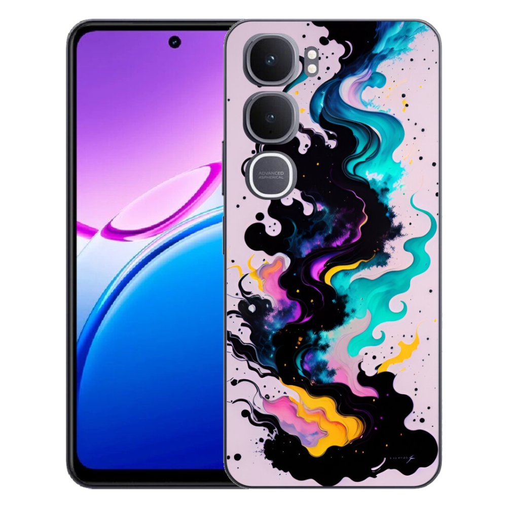 Gélový kryt mmCase na Vivo Y31 5G - abstraktný motív 4