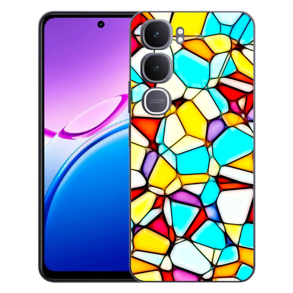Gélový kryt mmCase na Vivo Y31 5G - abstraktný motív 40