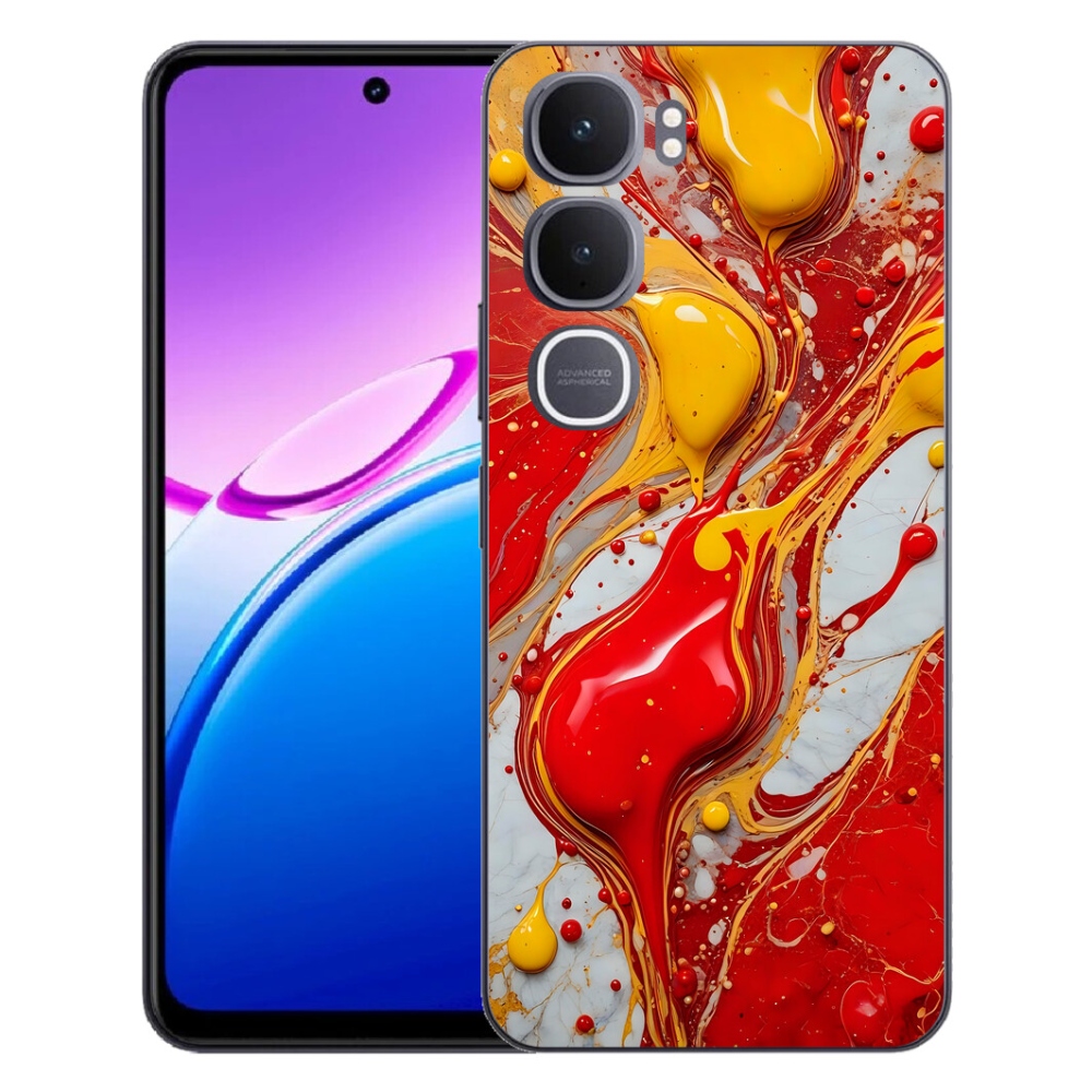Gélový kryt mmCase na Vivo Y31 5G - abstraktný motív 42