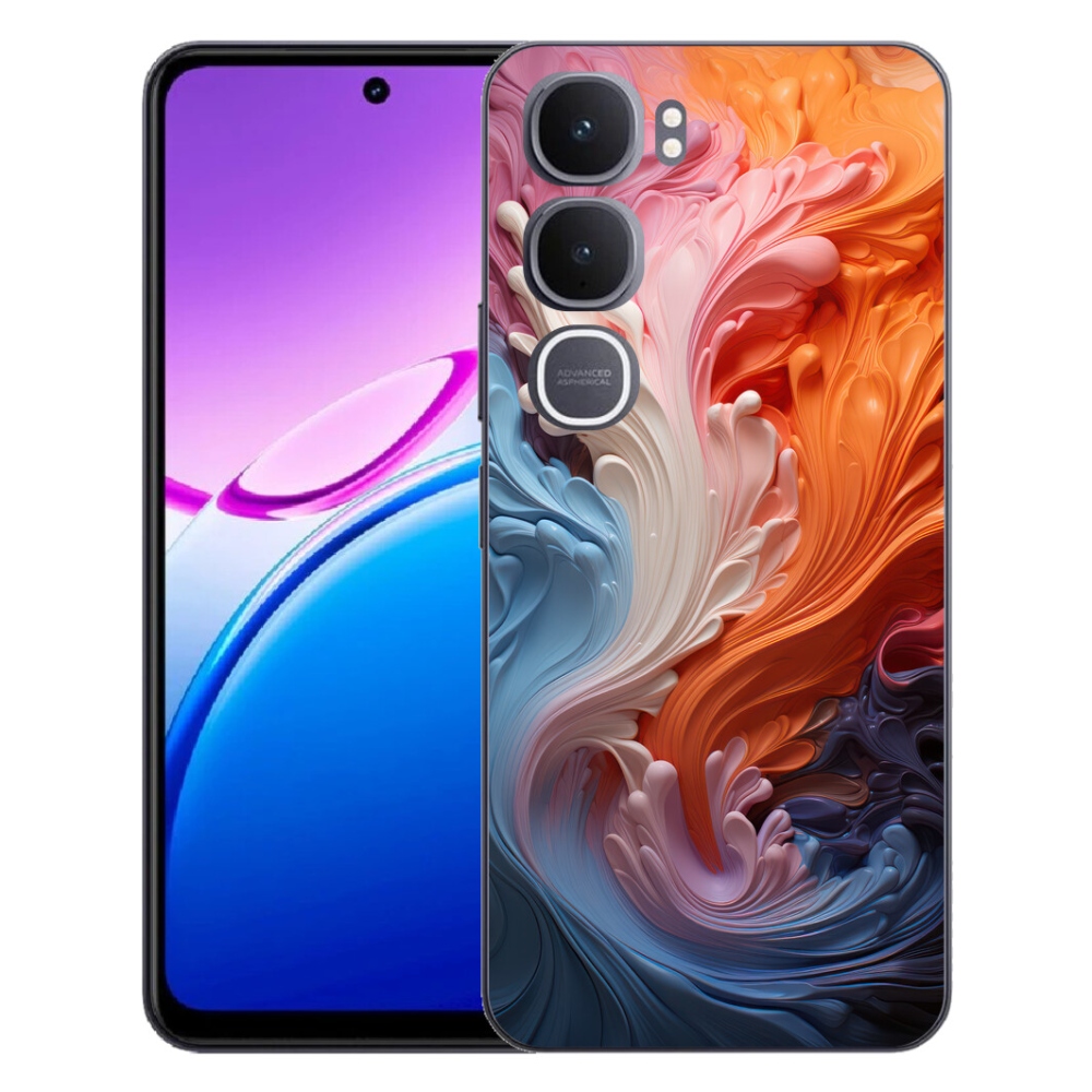 Gélový kryt mmCase na Vivo Y31 5G - abstraktný motív 8