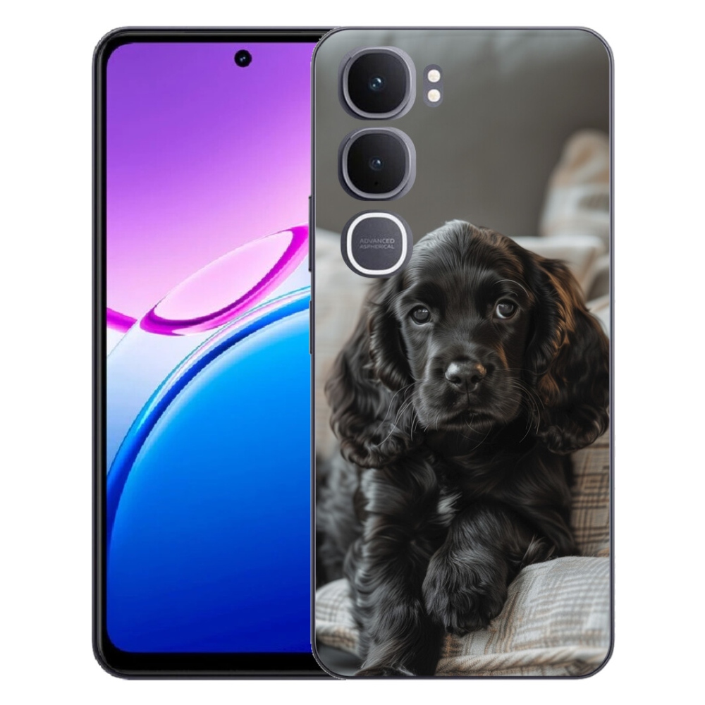 Gélový kryt mmCase na Vivo Y31 5G - anglický kokeršpaniel