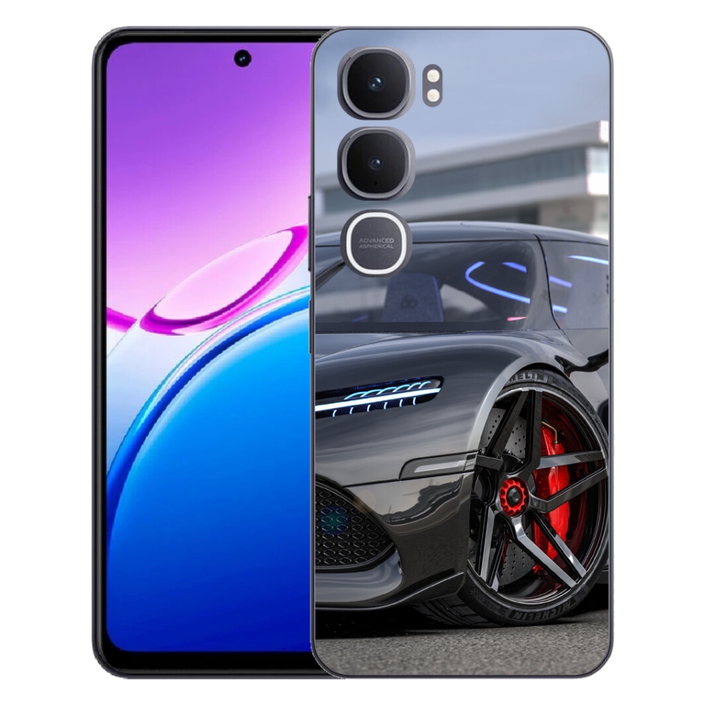 Gélový kryt mmCase na Vivo Y31 5G - auto 5