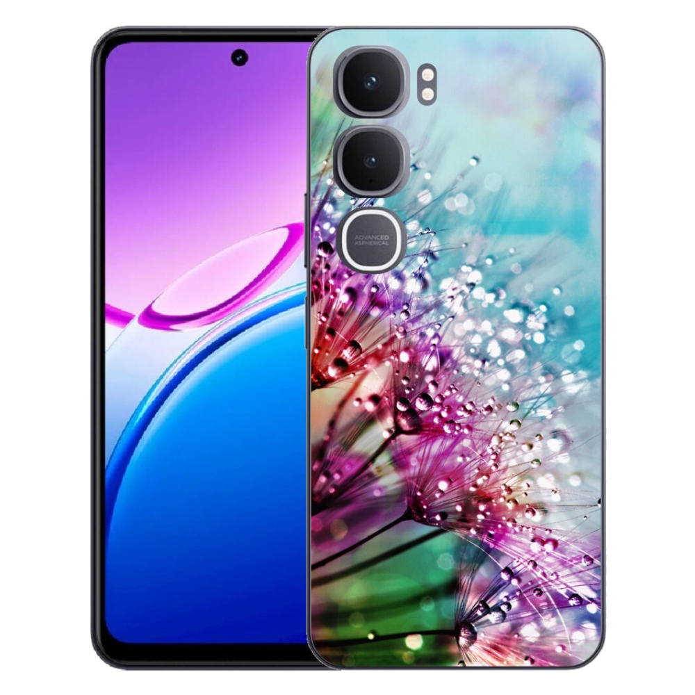 Gélový kryt mmCase na Vivo Y31 5G - farebné kvety