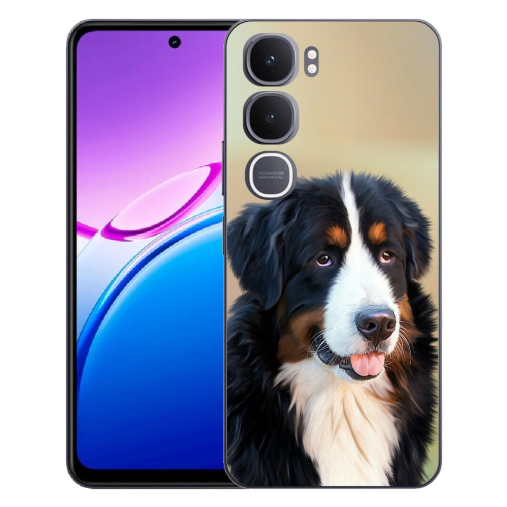 Gélový kryt mmCase na Vivo Y31 5G - bernský salašnícky pes