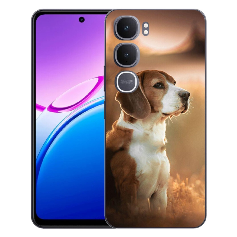 Gélový kryt mmCase na Vivo Y31 5G - bígl