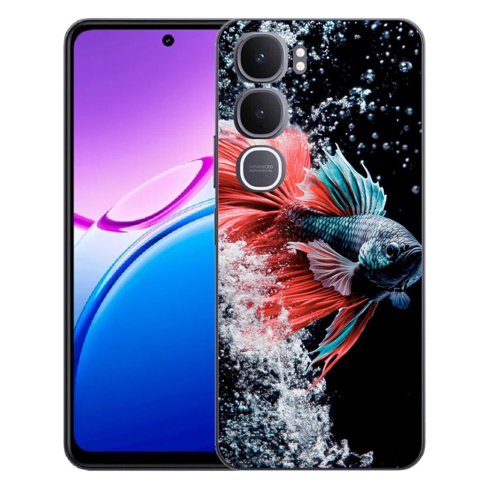 Gélový kryt mmCase na Vivo Y31 5G - bojovníčka pestrá