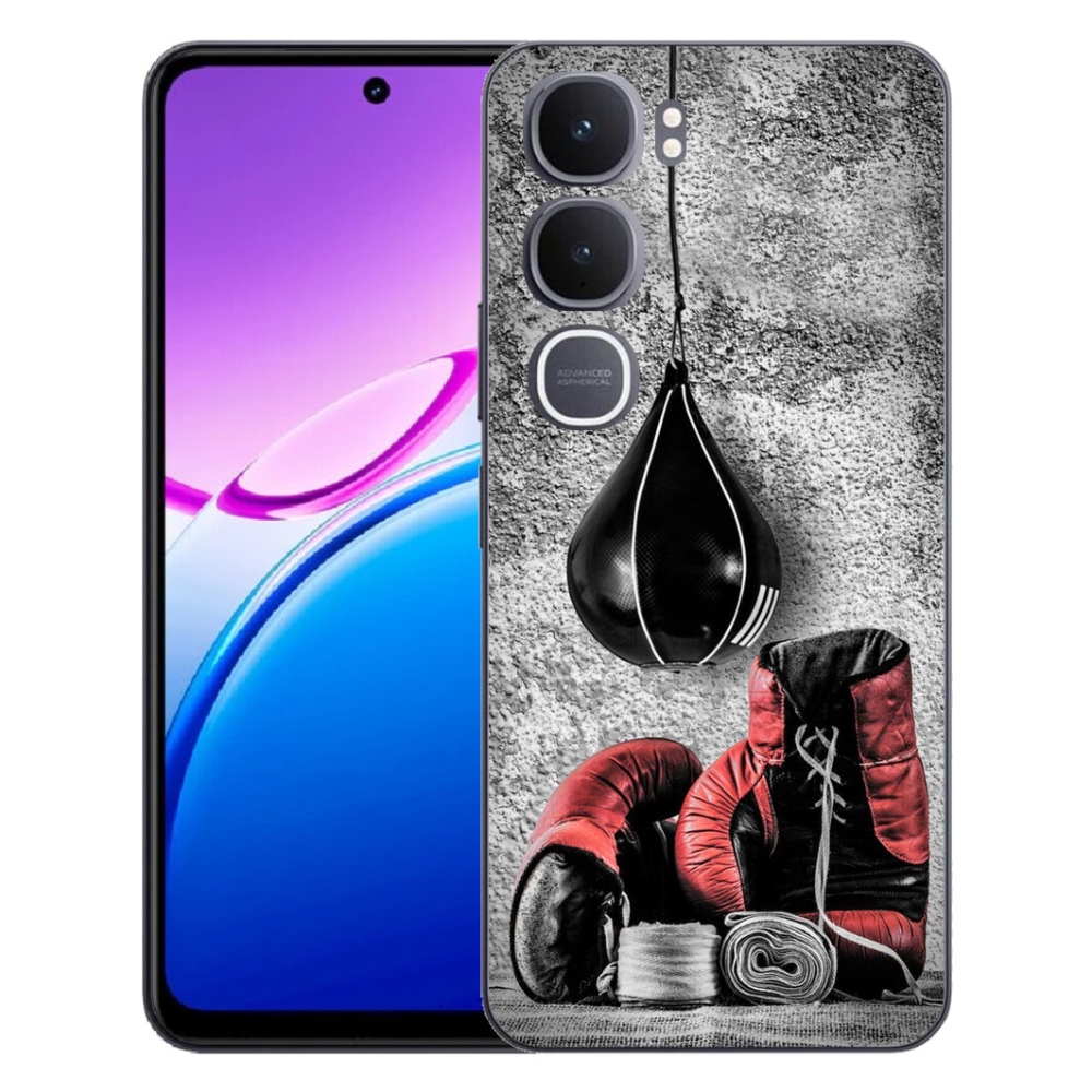 Gélový kryt mmCase na Vivo Y31 5G - boxovacie vrece a rukavice