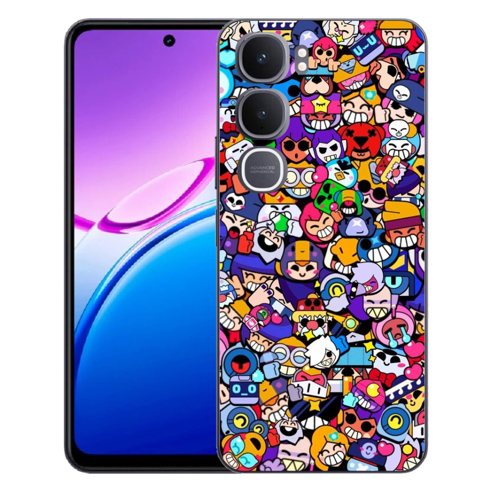 Gélový kryt mmCase na Vivo Y31 5G - brawl stars 2
