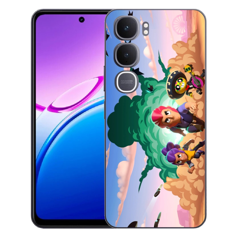 Gélový kryt mmCase na Vivo Y31 5G - brawl stars