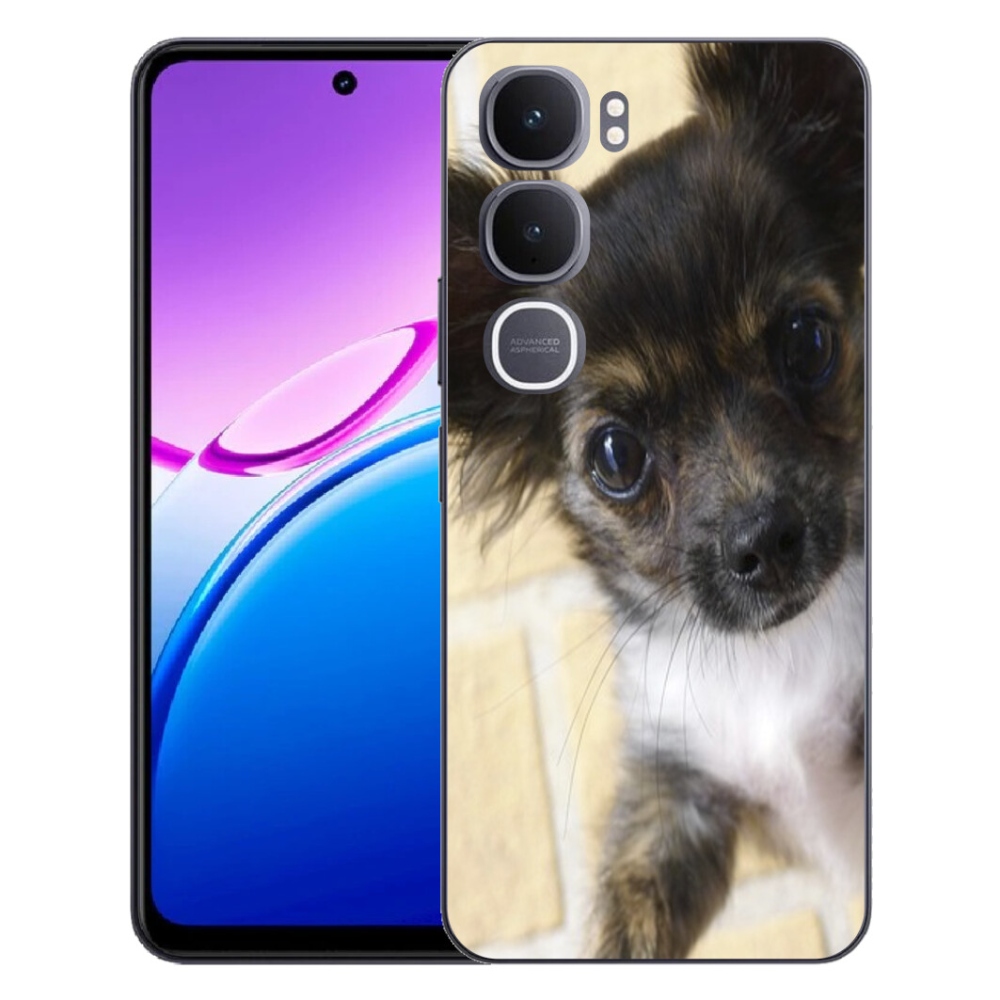 Gélový kryt mmCase na Vivo Y31 5G - čivava 2