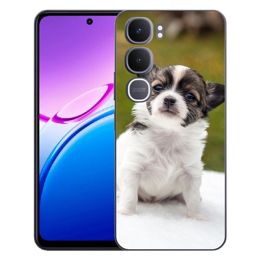 Gélový kryt mmCase na Vivo Y31 5G - čivava 4