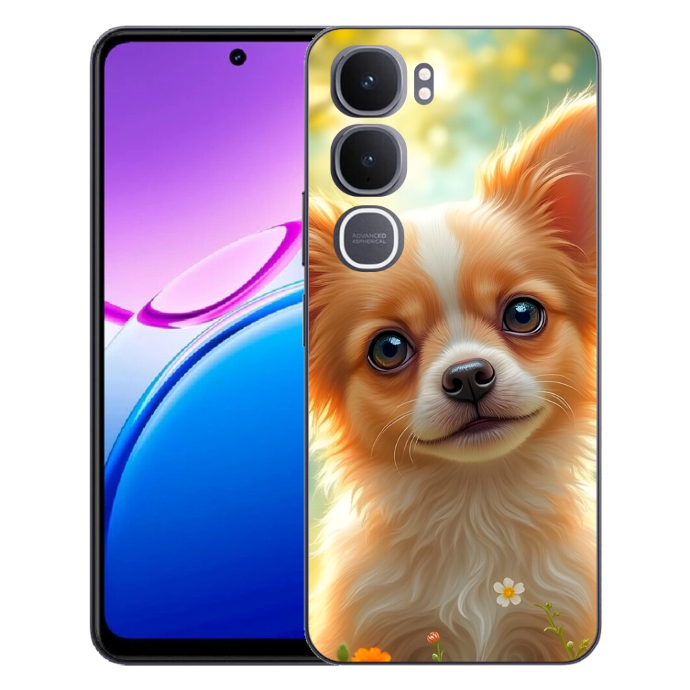 Gélový kryt mmCase na Vivo Y31 5G - čivava 5