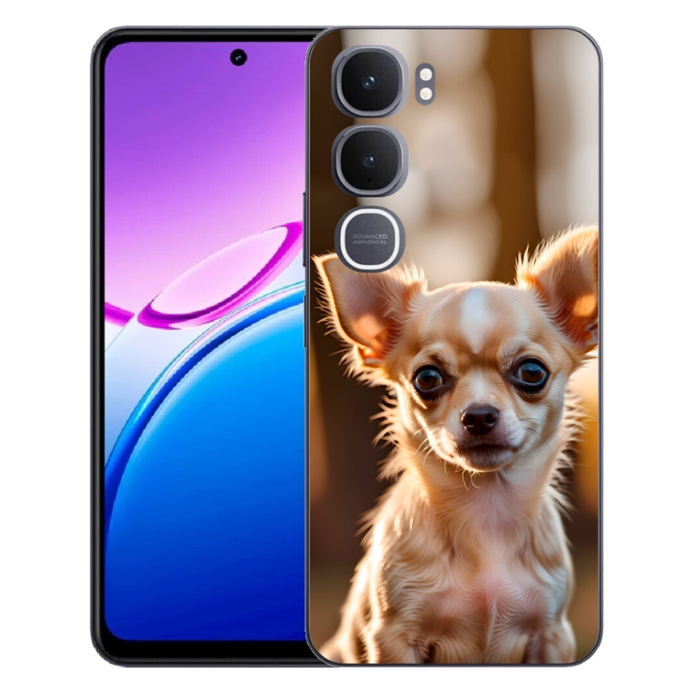Gélový kryt mmCase na Vivo Y31 5G - čivava 6
