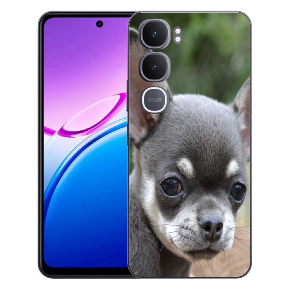 Gélový kryt mmCase na Vivo Y31 5G - čivava