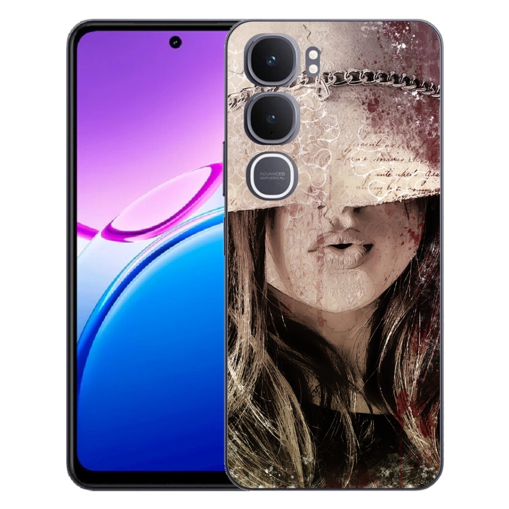 Gélový kryt mmCase na Vivo Y31 5G - dievča
