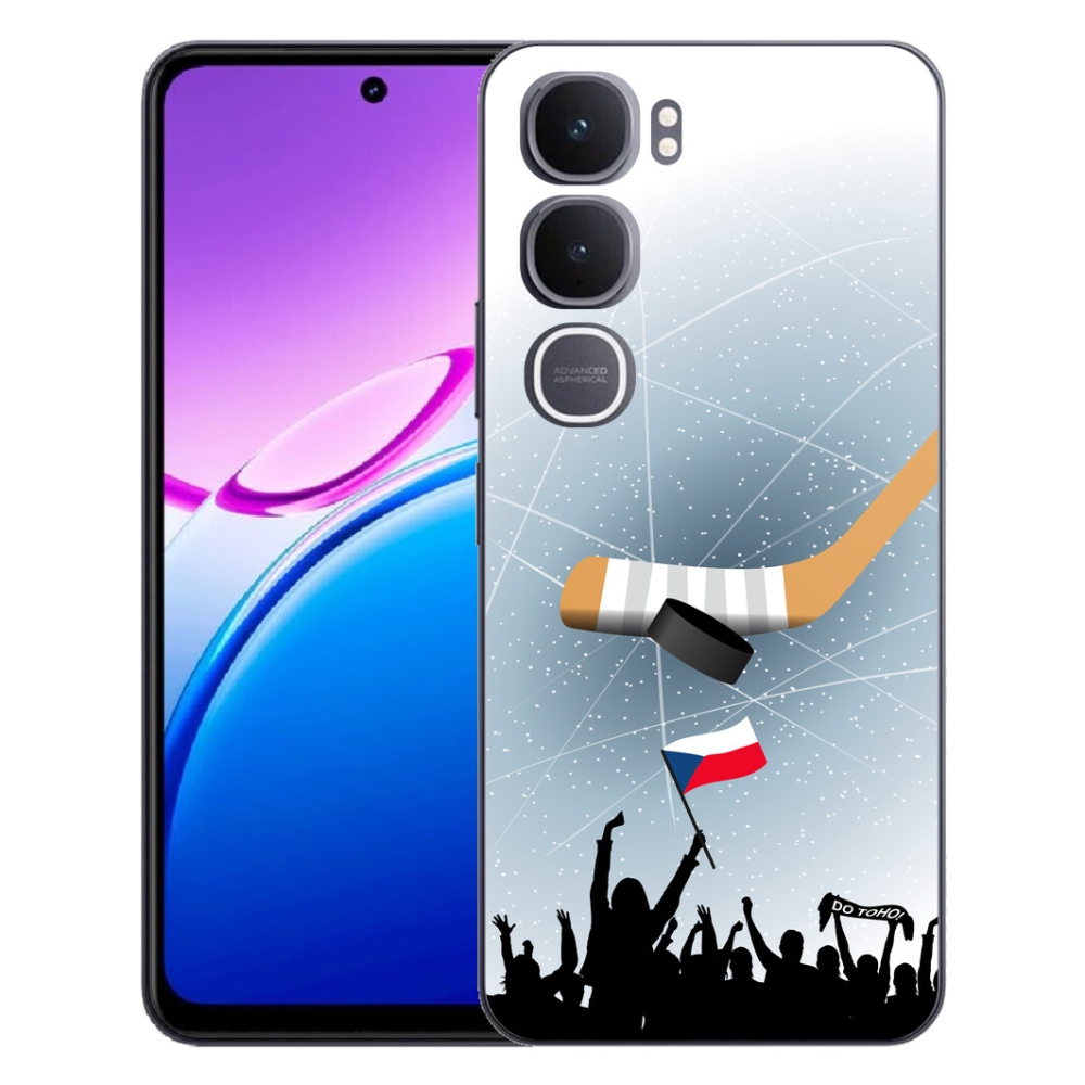 Gélový kryt mmCase na Vivo Y31 5G - fanúšikovia hokeja