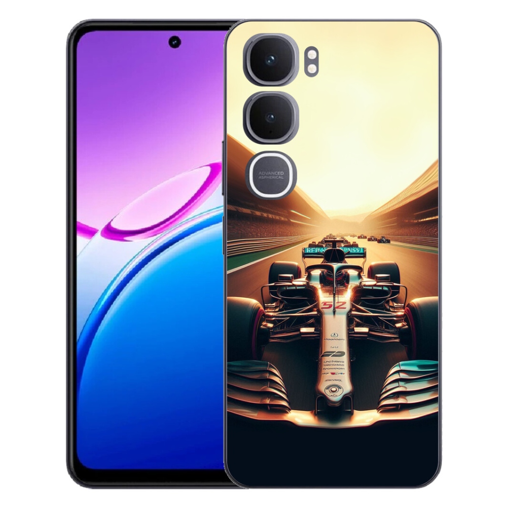 Gélový kryt mmCase na Vivo Y31 5G - formula 1