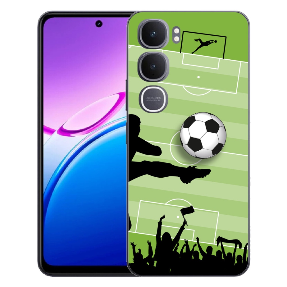 Gélový kryt mmCase na Vivo Y31 5G - futbal 3