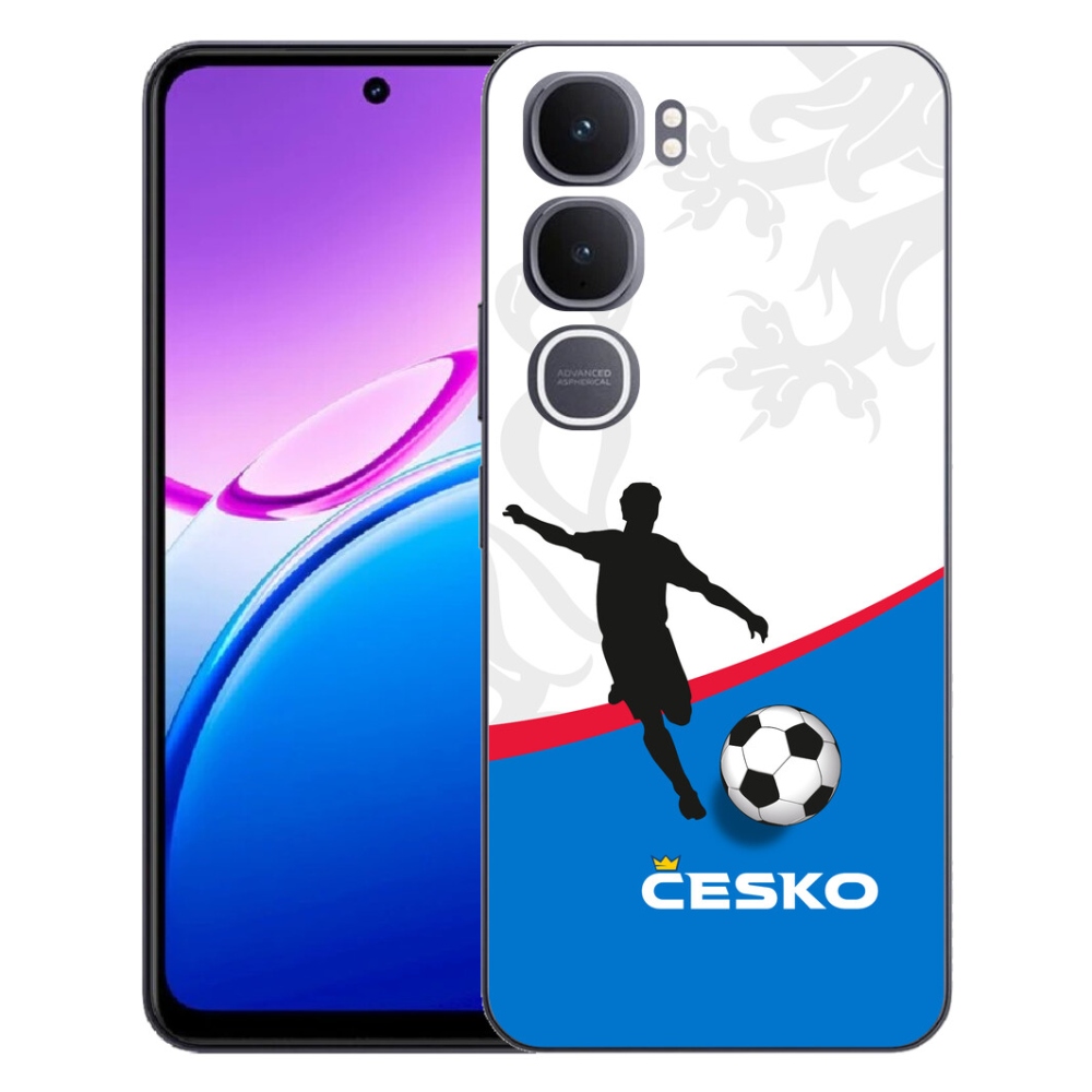 Gélový kryt mmCase na Vivo Y31 5G - futbal Česko 1