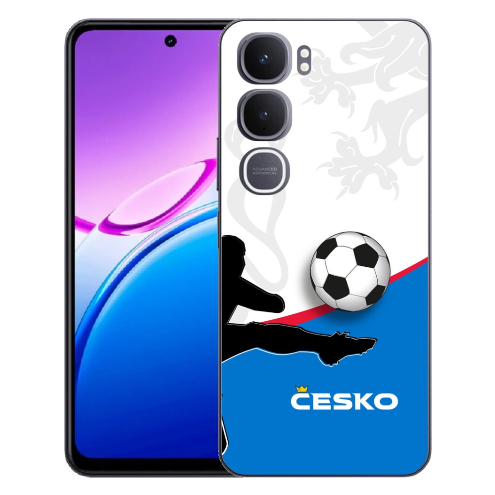 Gélový kryt mmCase na Vivo Y31 5G - futbal Česko 3