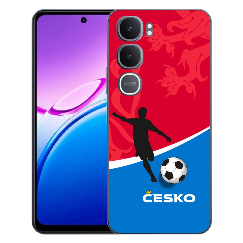 Gélový kryt mmCase na Vivo Y31 5G - futbal Česko