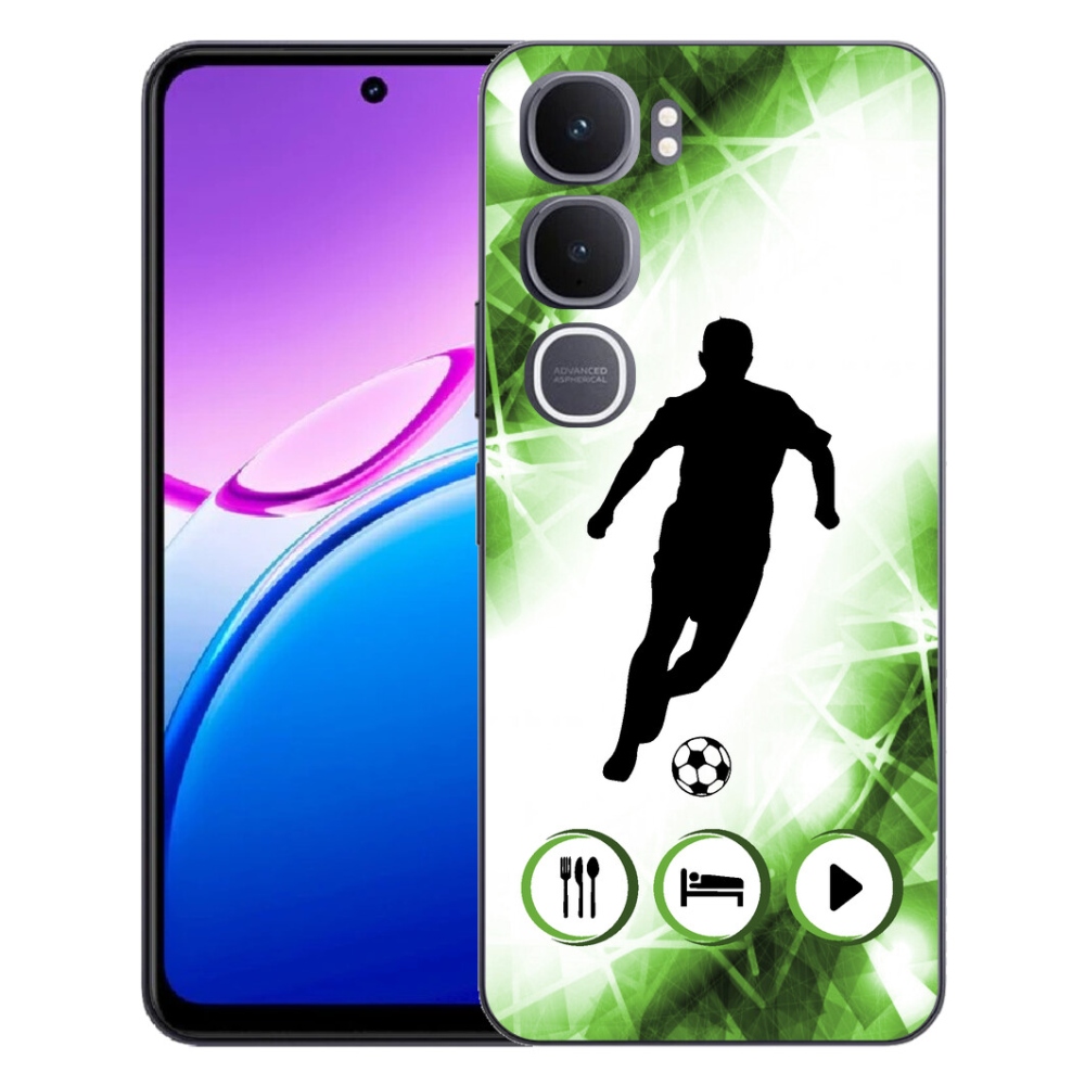 Gélový kryt mmCase na Vivo Y31 5G - futbalista