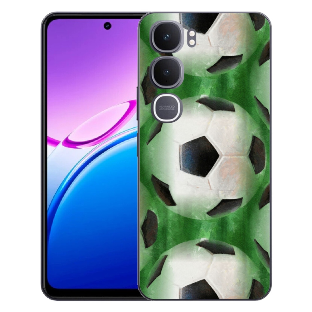 Gélový kryt mmCase na Vivo Y31 5G - futbalová lopta